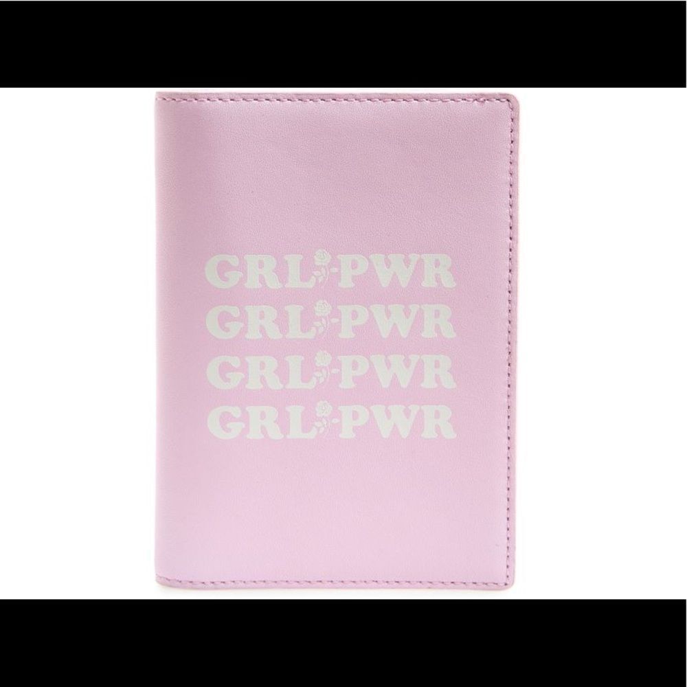 NIB Rebecca Minkoff girl power passport cover